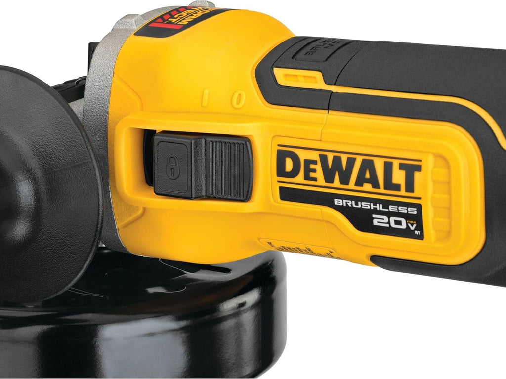 DEWALT DCG405 125mm flat head angle grinder bare machine tool cutting machine 18V lithium battery brushless tools