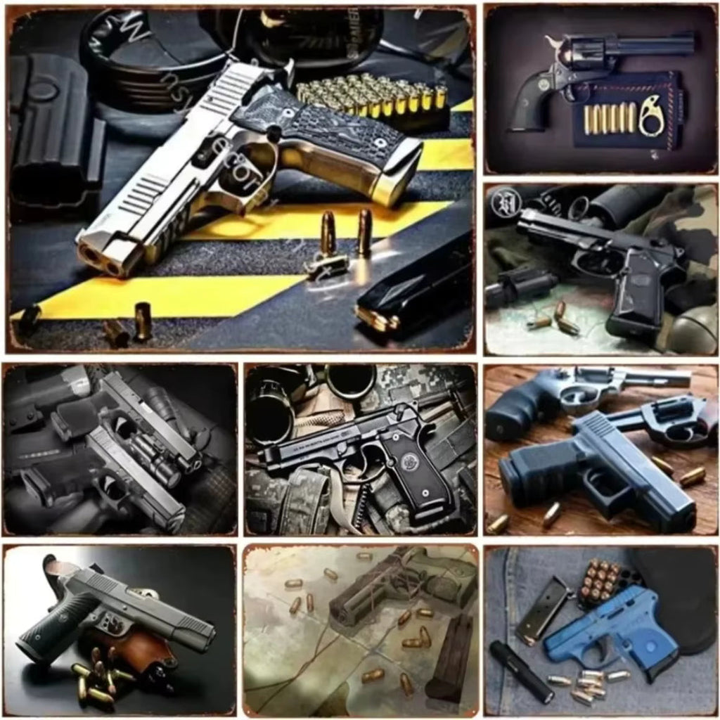 Tactical Metal Sign